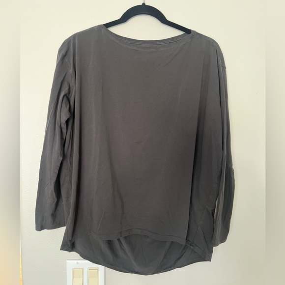 CRZ Yoga Long Sleeve Workout Shirt Melanite Small - Picture 1 of 8